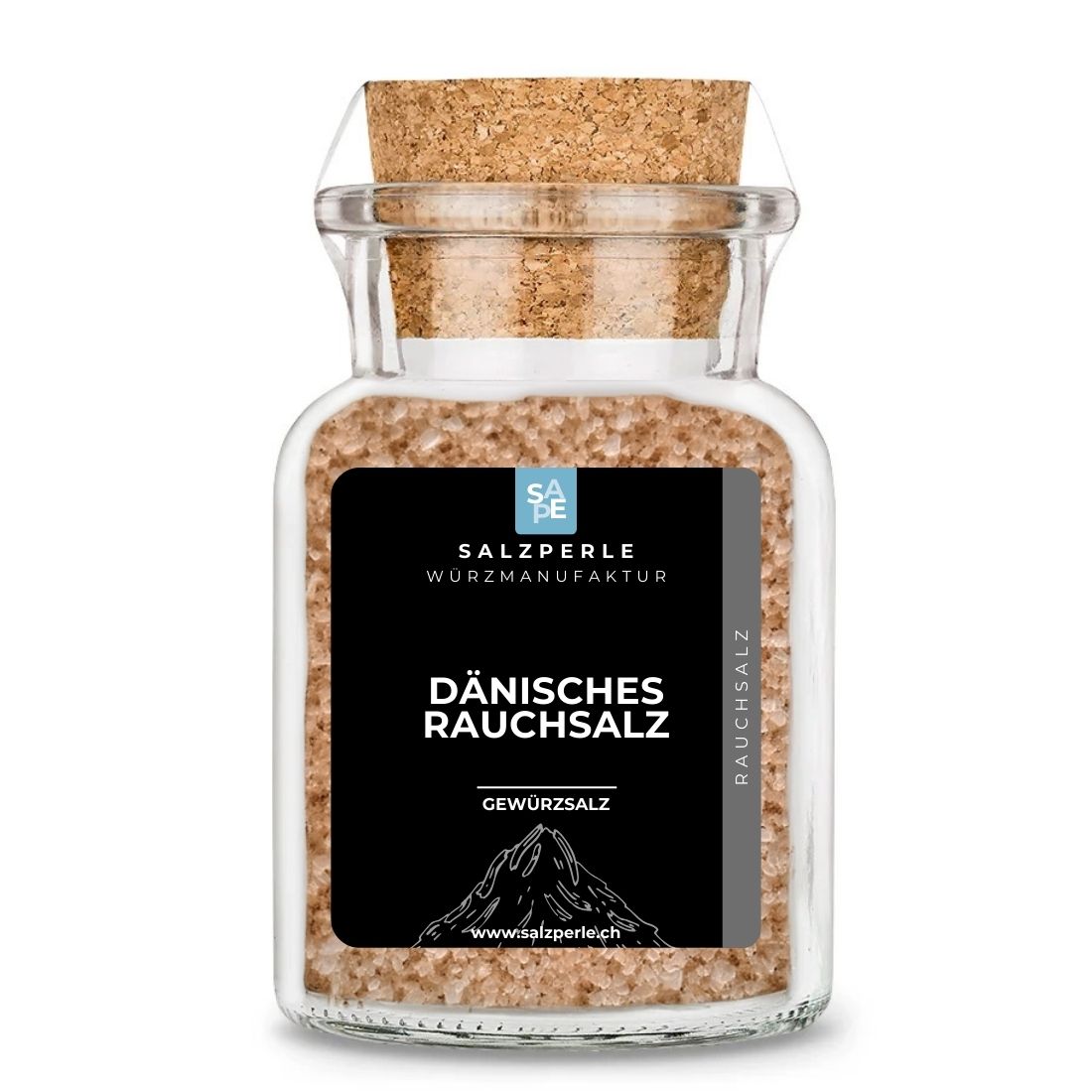 Dänisches Rauchsalz | Granulat | Kaltgeräuchert | 1-3mm