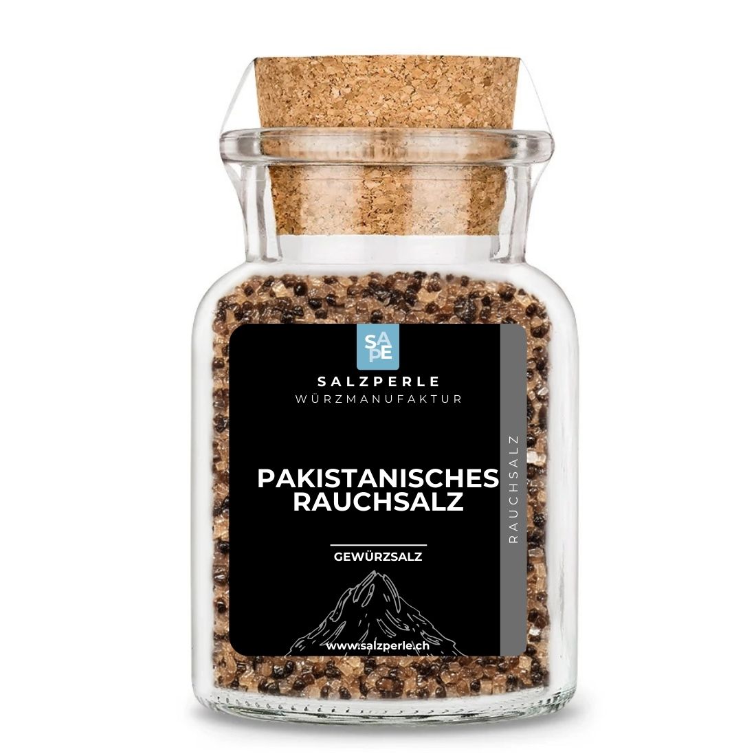 Pakistanisches Rauchsalz | Granulat | Kaltgeräuchert | 1-2mm