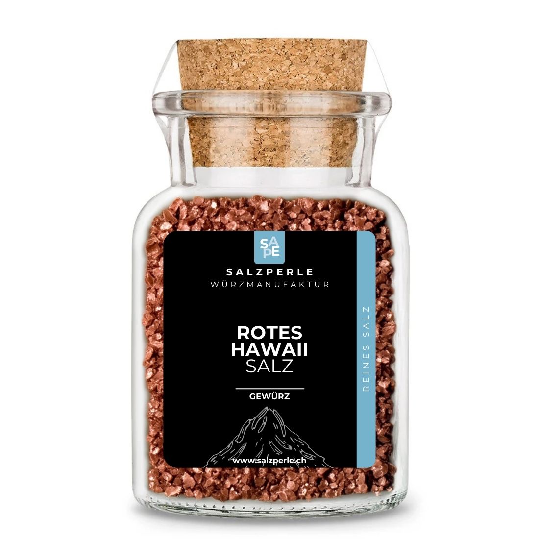 Rotes Hawaii Salz | Granulat | 1-2mm