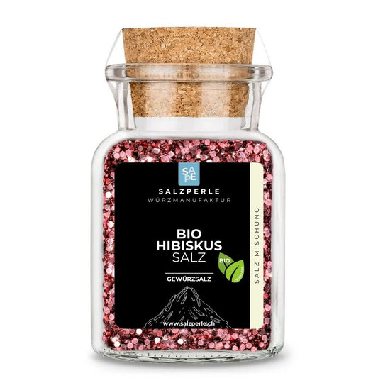 Bio Hibiskus Salz | Mischung | Gewürzsalz