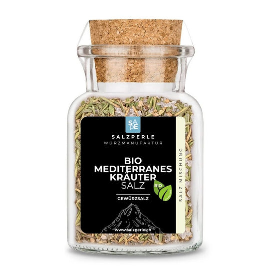 Bio Mediterranes Kräutersalz | Mischung | Gewürzsalz