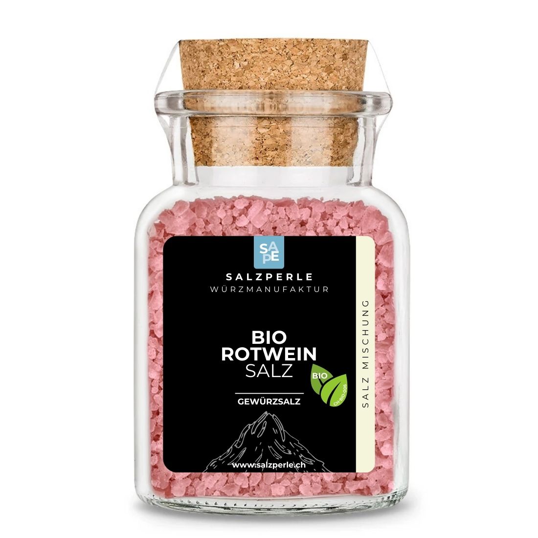 Bio Rotwein Salz | Mischung | Gewürzsalz
