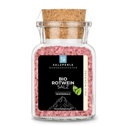 Bio Rotwein Salz | Mischung | Gewürzsalz